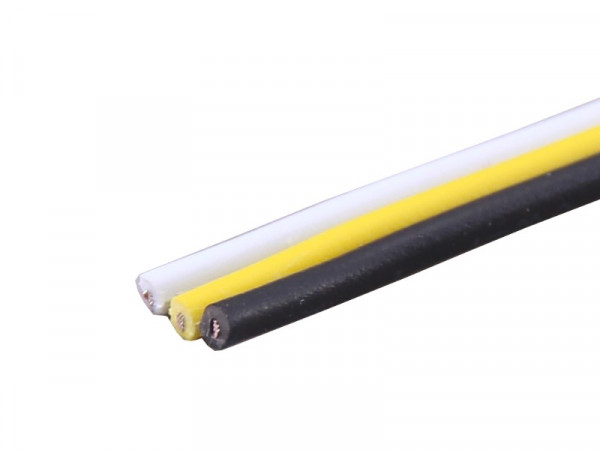 Kabel Litze CCT/Dual White flach 3x0,3mm²