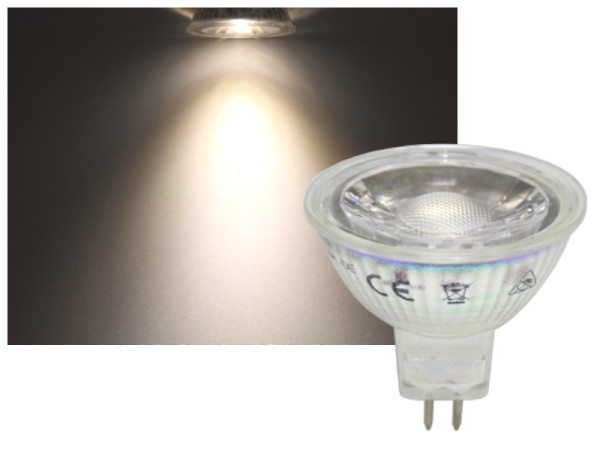 LED Strahler COB MR16 GU5.3 5W neutralweiss