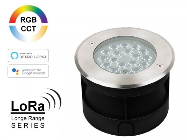 MiBoxer LoRa 9W LED Bodeneinbaustrahler RGB+CCT RD-9L